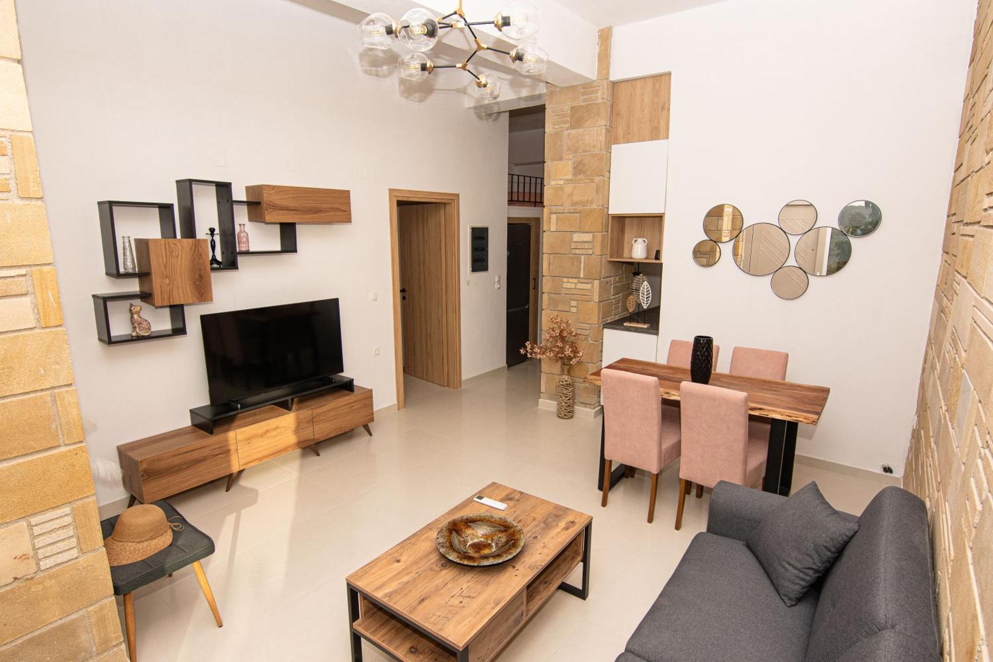 Rikanthos Stone Sea View Apartment Ιι Kíssamos Buitenkant foto