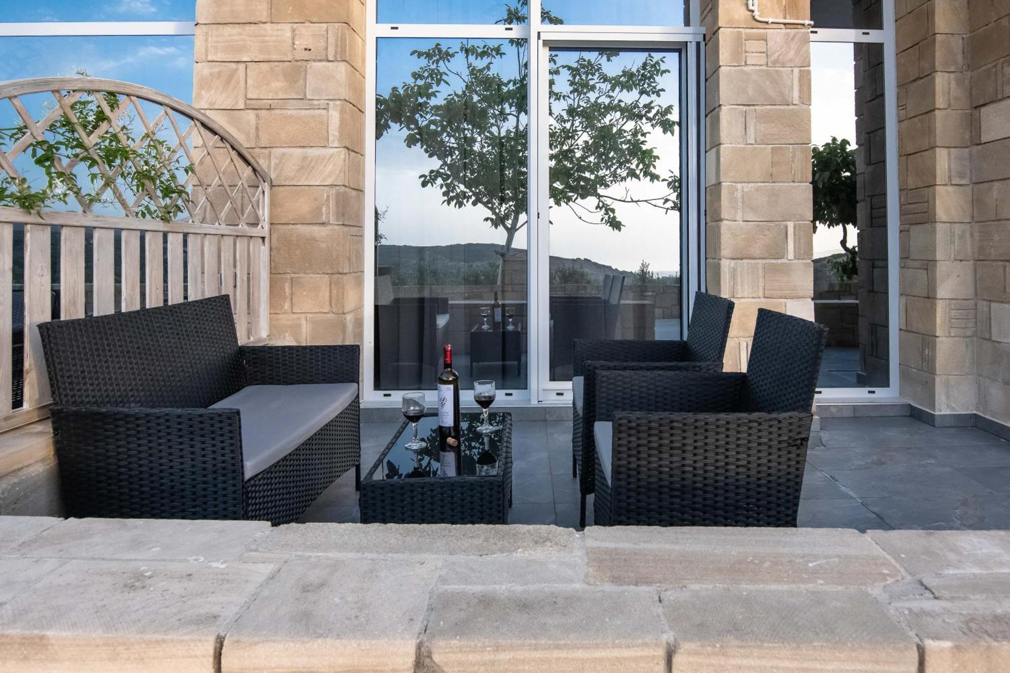 Rikanthos Stone Sea View Apartment Ιι Kíssamos Buitenkant foto